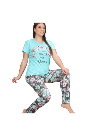 Generic Women's Cotton Oversize Pajamas - PJ 977