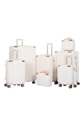 AVIATOR Dabsh Arayes 7-Piece Luggage Set with Durable Zipper - 360 Degree Double Covers