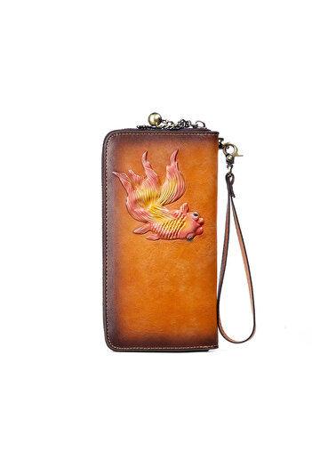 Mychicbeautybag Exclusive Women's Wallet Made of High-Quality Genuine Leather Olenka