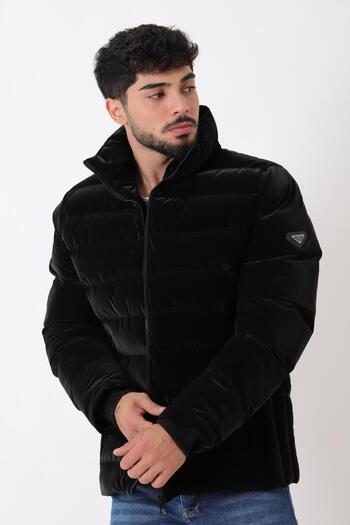 Stilkombin Pocket Detail Stand Collar Embroidered Nova Winter Coat Pldp 3012_50463