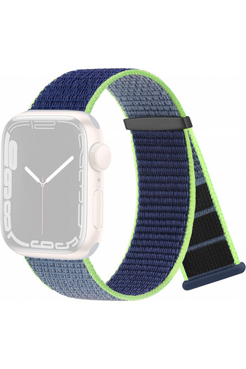 OEM Perforated silicone strap, for Apple Watch 7/6/5/4/3 Display 42/44/45 mm, Black/Red