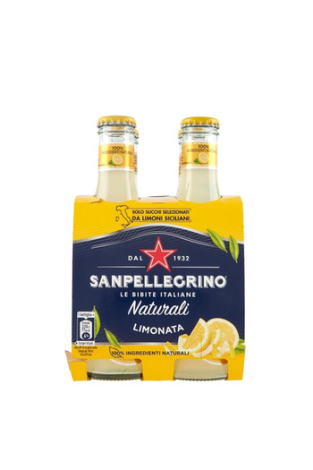 San Pellegrino Carbonated soft drink Limonada San Pellegrino, 4pcs x 200ml SGR