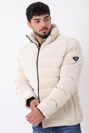 Stilkombin Pocket Detail Stand Collar Embroidered Nova Winter Coat Pldp 3012_50463