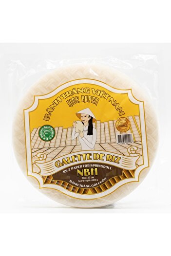 Top Ingrediente Rice Paper - Spring Packages - 22 cm - 400 Grams