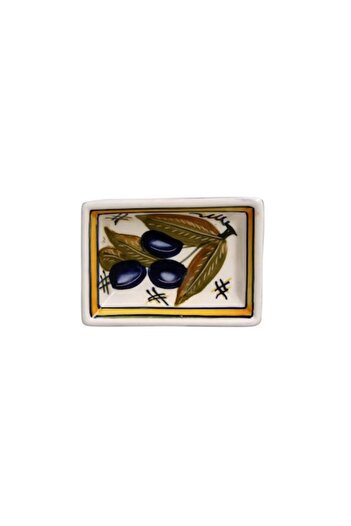 Casafina Rectangular Bowl, Black, Ceramic, 10.2 x 7.6 cm