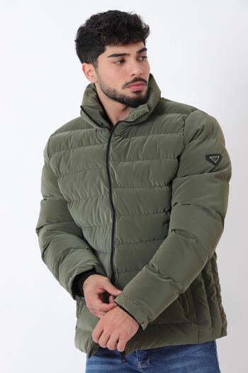 Stilkombin Pocket Detail Stand Collar Embroidered Nova Winter Coat Pldp 3012_50463