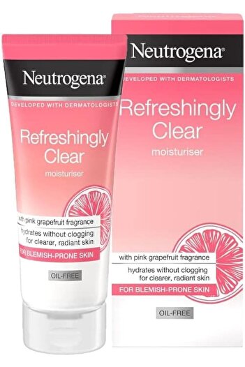 Neutrogena Refreshingly Clear Pink Grapefruit Moisturiser 50ml