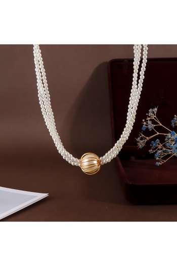 SIC MODA Pearl Necklace 6124