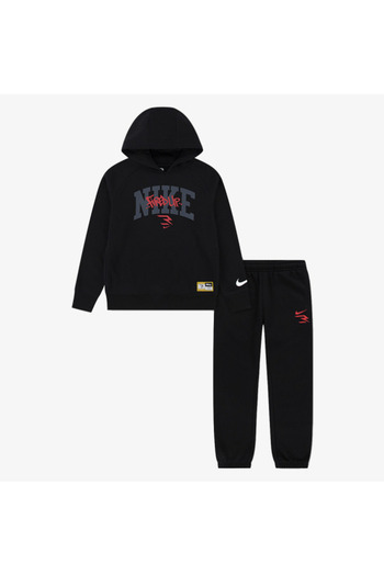 Nike Rwb Set Black Red Boys Tracksuit Set 9Q1211