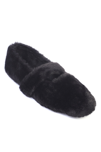 Capone Outfitters Nonah Fur Women's Ballet Flats