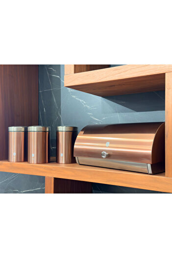 Other Bread box with a set of containers BERLINGER HAUS BH-6730 ROSE GOLD