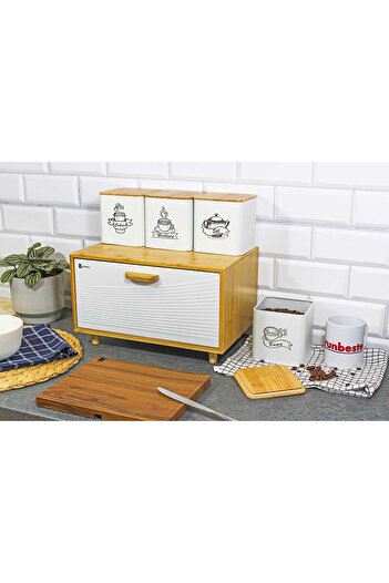Other BAMBOO BREAD BOX FOR BREAD 4253