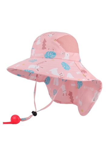 OEM UV Protection Hat for Children, 50-54 cm, with Whistle, for Beach and Outdoor Activities