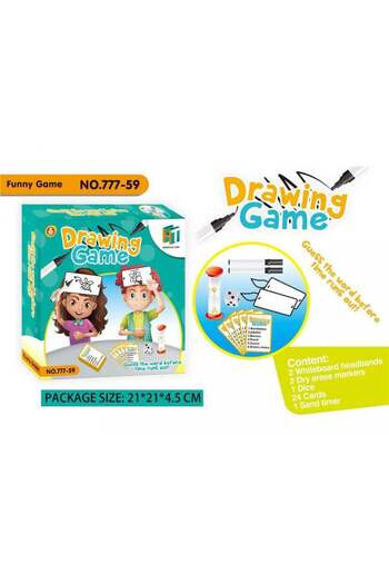 Gerenic Challenge Drawing Game on the Forehead