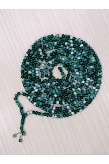 Bayraktar 500 Luxury Tesbi̇h Green Color (Varied Green)