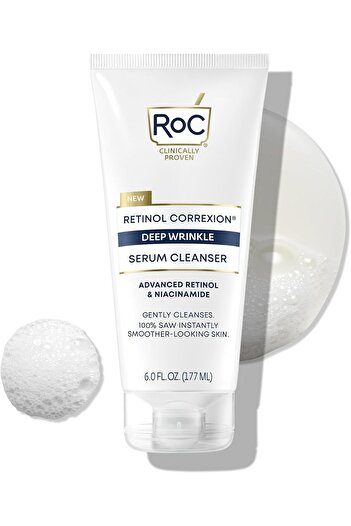 Roc Retinol Correction Deep Wrinkle Serum with Niacinamide, 6 oz