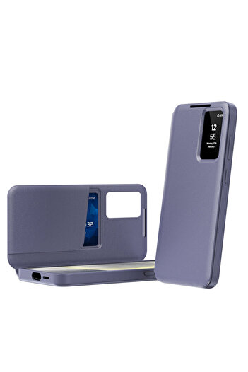 Samsung Galaxy S25 FE SmartView Series Case, Purple