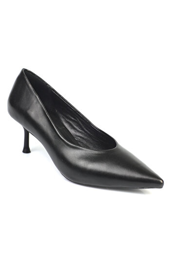 Capone Outfitters Merle Pointed Toe Genuine Leather Lined Stiletto