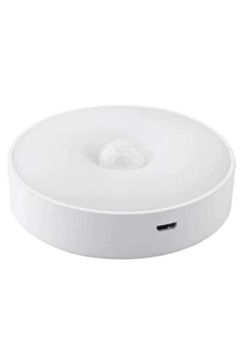 OEM LED Night Lamp with Motion Sensor, Warm or Cool Light, USB Charging, 0.6W, 300mAh, Round Design, Whi