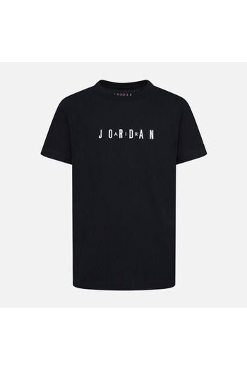 Nike Jordan Crew Black Basic 60% Cotton 40% Polyester Children T-Shirt 95D634