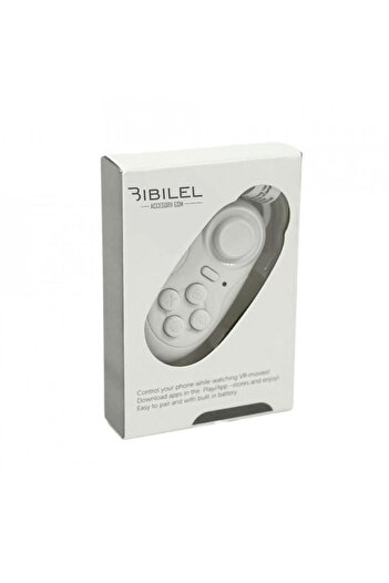 Bibilel Gamepad remote control for smartphone or tablet, White