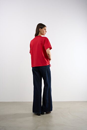 HANIQA Ruffle T-shirt