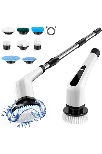 Generic Electric Rotating Cleaner, Cordless Household Cleaning Brush