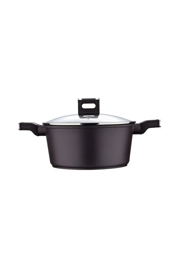 Bergner Mocha Saucepan, Aluminum, 24 cm