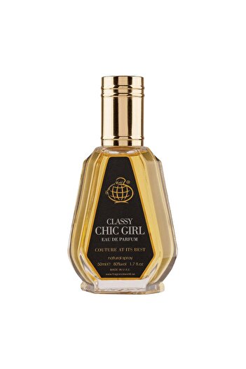 Fragrance World Classy Chic Girl, Eau De Parfum For Women, 50ml