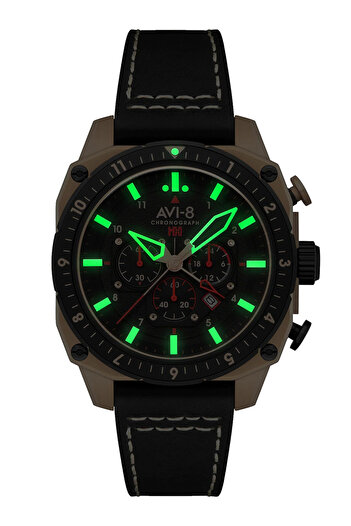 AVI 8 Mens Watch Avi-8 AV-4100-06, Quartz, 43mm, 5ATM