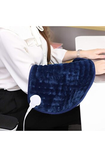zola Electric heating pad 48W, 6 temperature settings, overheating protection, 60x30 cm, blue