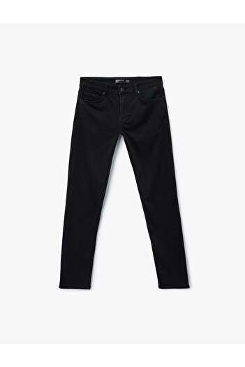 Koton Buttoned Regular Waist Slim Fit Jean Pants - Brad Jean