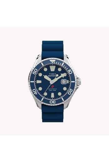 Timex Deepwater Meridian 200 Automatic 44mm HNBR Rubber Strap Watch