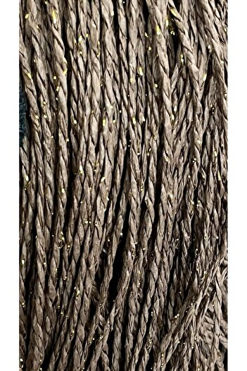 Kevser nur tuhafiye Paper Yarn Natural Straw Raffia Supla Natural Bag Hobby Hand Knitting Yarn 4 Pcs=100Gr