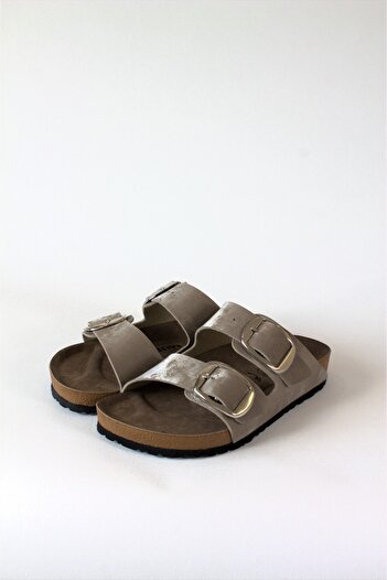 ALTINER Milky Brown Nubuck Women's Slippers