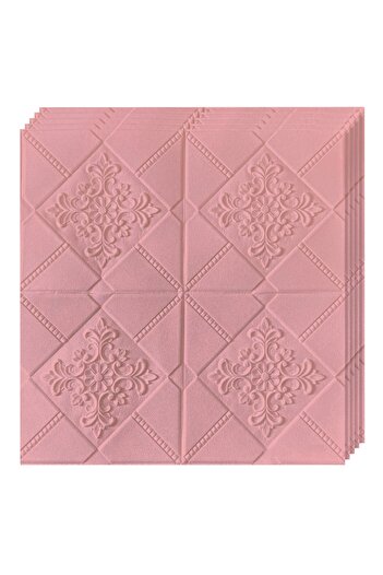 Teno Pink Self-Adhesive Wallpaper