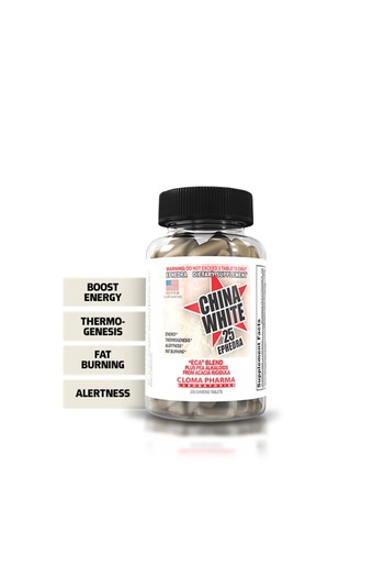 Cloma Pharma China white ephedra 100 tablets