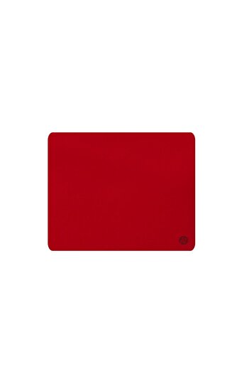PadForce Minimalist Synthetic Wool Mousepad for Desktop, Gaming, Office, Non-slip - Red, 27x21.5cm
