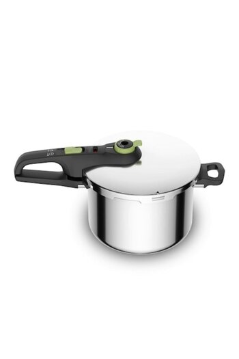 TEFAL Secure Pressure Cooker, 6L, 2 Cooking Levels