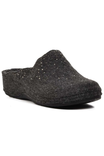 KOCAMANLAR Bento k-10909 women's orthopedic slippers black