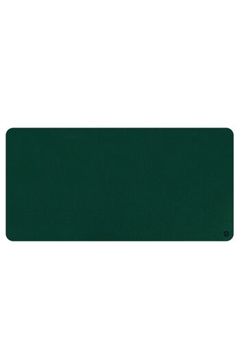 PadForce Minimalist Synthetic Wool Mousepad for Desk, Gaming, Office, Non-slip - Green, 140x60cm