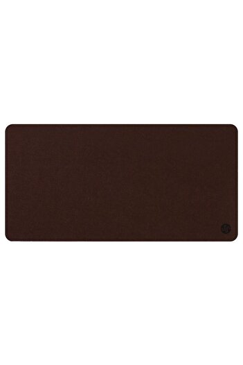 PadForce Minimalist Synthetic Wool Mousepad for Desktop, Gaming, Office, Non-slip - Brown, 80x40cm
