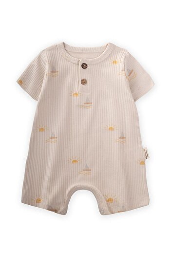 LC Waikiki Boy's Patterned Jumpsuit