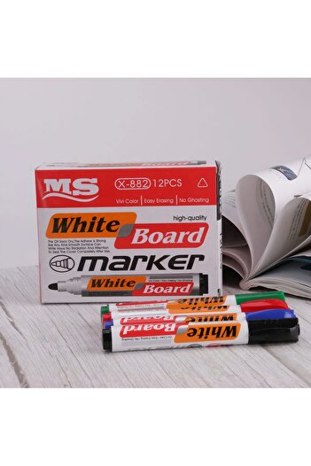 JML Colored Markers 12 Pieces / Set, For Magnetic Board