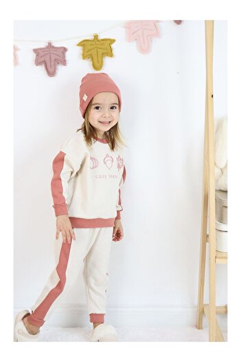 LC Waikiki Cozy Embroidery Printed 3-Piece Set