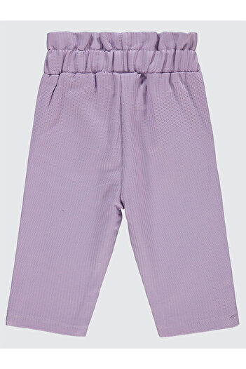 LC Waikiki Baby Girl Baby Pants 6-18 Months Lilac