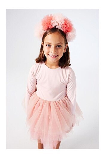 LC Waikiki Girls' Ballerina Dress with Powder Tutu Skirt - Miranda