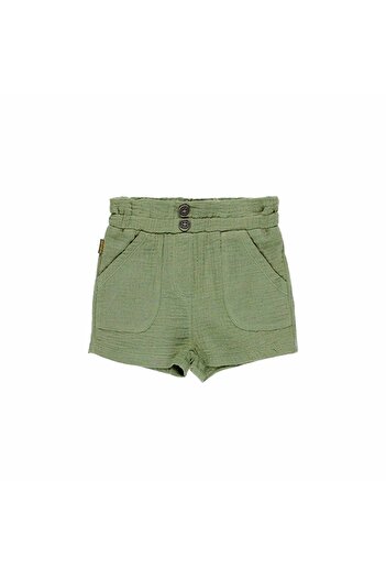 LC Waikiki Baby Girl Shorts Khaki