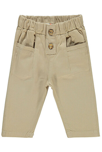 LC Waikiki Baby Girl Baby Pants 6-18 Months Beige