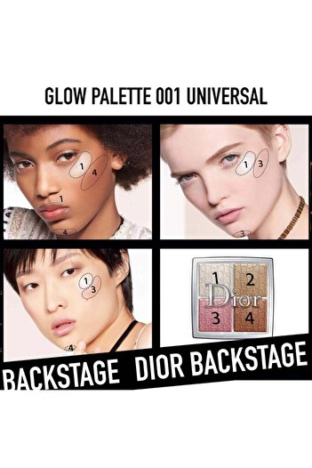 Christian Dior Dior Backstage Contour Palette - 001 Universal